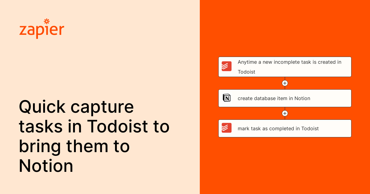 Cara Sinkronisasi Database Notion Ke Todoist (Menggunakan Automasi Pihak Ketiga)