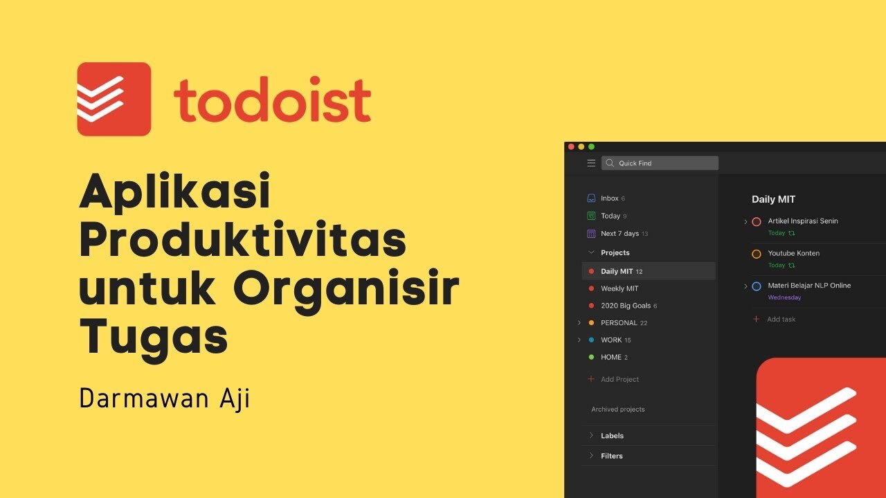 Mengapa Todoist? 7 Alasan Todoist adalah Aplikasi To-Do List Terbaik