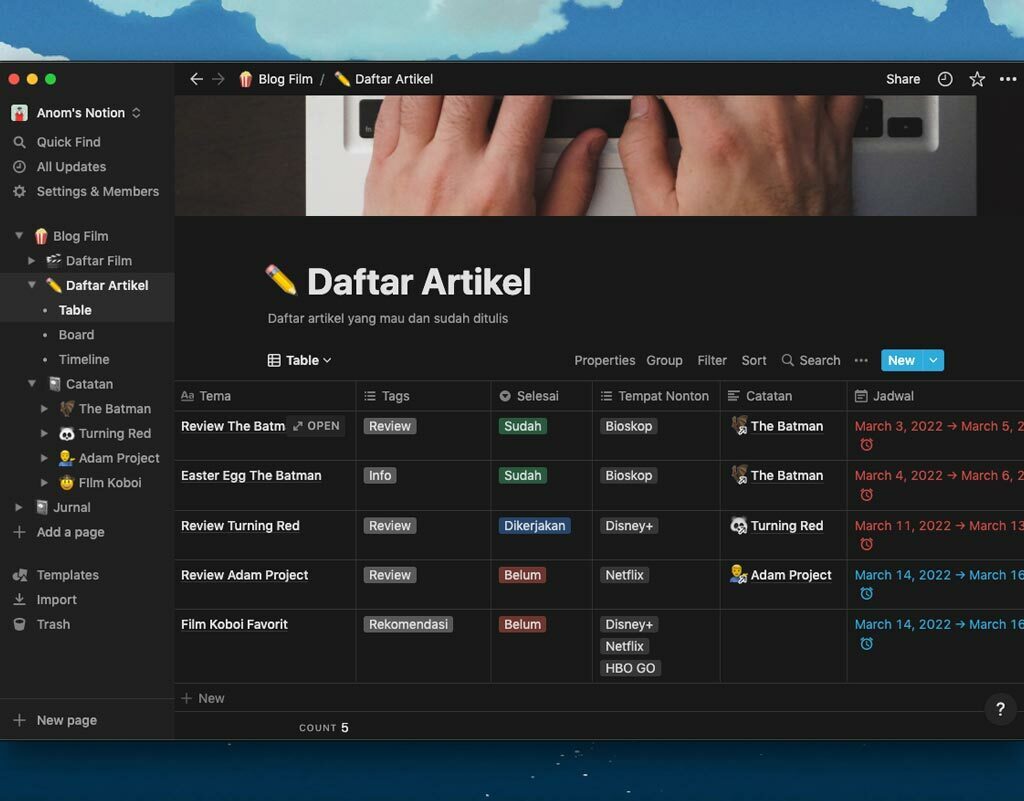 Migrasi Dari Notion (Database Tugas) Ke Todoist (Mengapa Orang Melakukannya?)